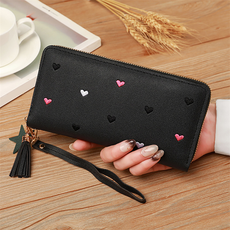 Luxury Bags Leather - Carteras largas para mujer, monederos de