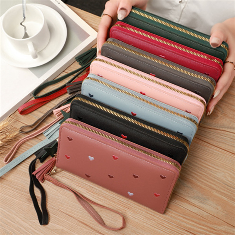 Carteras largas para mujer, mo - Luxury Bags Leather reseña y precio